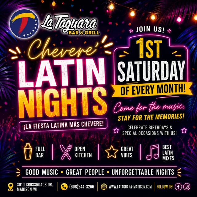 Chevere Latin Night!