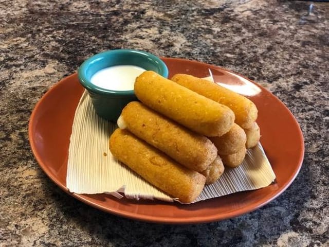 Sweet Corn Tequeños.