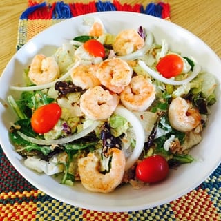 Shrimp & Coconut Salad