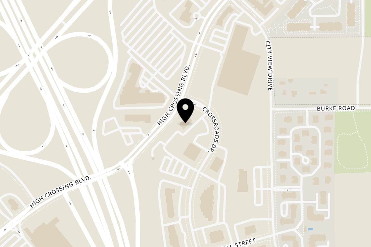 Map showing the location of La Taguara Restaurants La Taguara Bar & Grill on 3010 Crossroads Drive in Madison